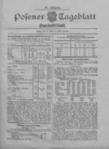 Posener Tageblatt. Handelsblatt 1907.02.05 Jg.46