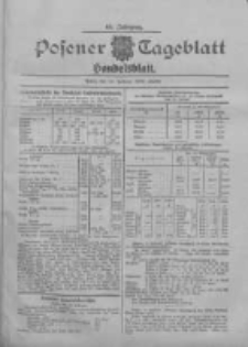 Posener Tageblatt. Handelsblatt 1907.02.15 Jg.46