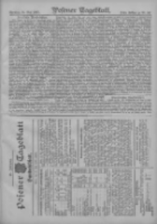 Posener Tageblatt. Handelsblatt 1907.05.25 Jg.46