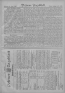 Posener Tageblatt. Handelsblatt 1907.06.22 Jg.46
