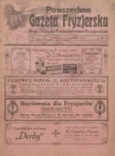 Powszechna Gazeta Fryzjerska : organ Związku Polskich Cechów Fryzjerskich 1923.04.15 R.1 Nr2