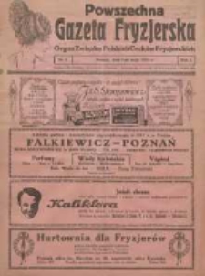 Powszechna Gazeta Fryzjerska : organ Związku Polskich Cech&oacute;w Fryzjerskich 1923.05.01 R.1 Nr3