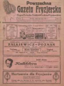 Powszechna Gazeta Fryzjerska : organ Związku Polskich Cechów Fryzjerskich 1923.05.01 R.1 Nr3