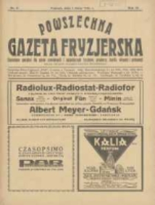 Powszechna Gazeta Fryzjerska : organ Związku Polskich Cechów Fryzjerskich 1926.05.01 R.4 Nr5