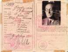 Dowód osobisty Edmunda Bogdajewicza, używany przez Józefa Kostrzewskiego w l. 1939-1945, gdy zakonspirowany ukrywał się przed Gestapo
