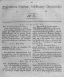 Oeffentlicher Anzeiger zum Amtsblatt No.11 der K&ouml;nigl. Preuss. Regierung zu Bromberg. 1846
