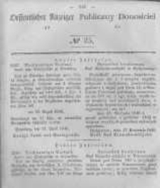 Oeffentlicher Anzeiger zum Amtsblatt No.25 der K&ouml;nigl. Preuss. Regierung zu Bromberg. 1846