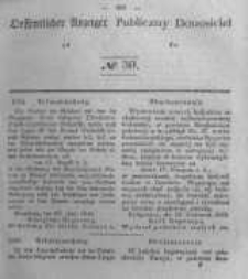Oeffentlicher Anzeiger zum Amtsblatt No.30 der K&ouml;nigl. Preuss. Regierung zu Bromberg. 1846