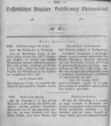 Oeffentlicher Anzeiger zum Amtsblatt No.45 der Königl. Preuss. Regierung zu Bromberg. 1846