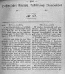 Oeffentlicher Anzeiger zum Amtsblatt No.50 der Königl. Preuss. Regierung zu Bromberg. 1846