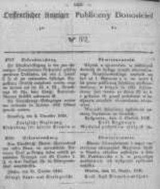 Oeffentlicher Anzeiger zum Amtsblatt No.52 der K&ouml;nigl. Preuss. Regierung zu Bromberg. 1846