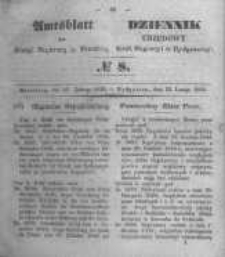 Amtsblatt der K&ouml;niglichen Preussischen Regierung zu Bromberg. 1849.02.23 No.8