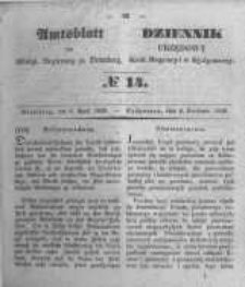 Amtsblatt der Königlichen Preussischen Regierung zu Bromberg. 1849.04.06 No.14