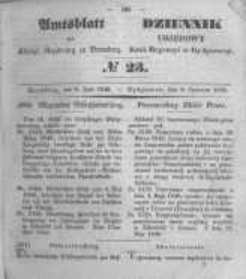 Amtsblatt der Königlichen Preussischen Regierung zu Bromberg. 1849.06.08 No.23