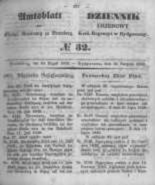Amtsblatt der K&ouml;niglichen Preussischen Regierung zu Bromberg. 1849.08.10 No.32