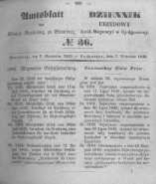 Amtsblatt der K&ouml;niglichen Preussischen Regierung zu Bromberg. 1849.09.07 No.36