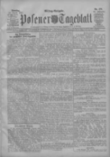 Posener Tageblatt 1907.08.13 Jg.46 Nr376