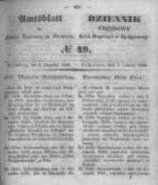 Amtsblatt der K&ouml;niglichen Preussischen Regierung zu Bromberg. 1849.12.07 No.49