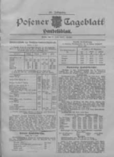 Posener Tageblatt. Handelsblatt 1907.07.09 Jg.46