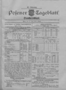 Posener Tageblatt. Handelsblatt 1907.07.24 Jg.46