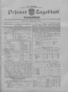 Posener Tageblatt. Handelsblatt 1907.08.05 Jg.46
