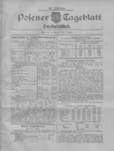 Posener Tageblatt. Handelsblatt 1907.08.06 Jg.46