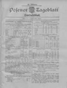 Posener Tageblatt. Handelsblatt 1907.08.07 Jg.46