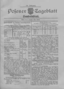 Posener Tageblatt. Handelsblatt 1907.08.08 Jg.46