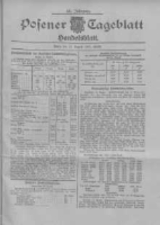 Posener Tageblatt. Handelsblatt 1907.08.15 Jg.46
