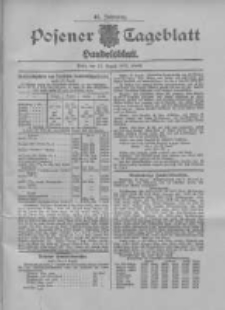 Posener Tageblatt. Handelsblatt 1907.08.17 Jg.46