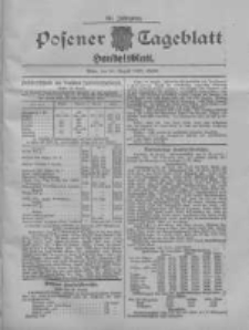 Posener Tageblatt. Handelsblatt 1907.08.24 Jg.46