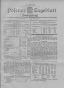 Posener Tageblatt. Handelsblatt 1907.08.27 Jg.46
