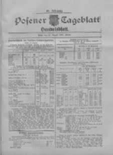 Posener Tageblatt. Handelsblatt 1907.08.28 Jg.46