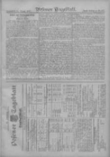 Posener Tageblatt. Handelsblatt 1907.08.30 Jg.46