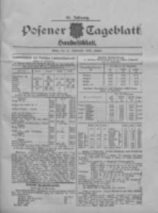 Posener Tageblatt. Handelsblatt 1907.09.13 Jg.46