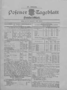 Posener Tageblatt. Handelsblatt 1907.09.27 Jg.46