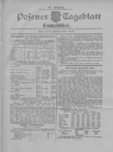 Posener Tageblatt. Handelsblatt 1907.09.28 Jg.46