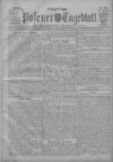 Posener Tageblatt 1907.10.15 Jg.46 Nr484