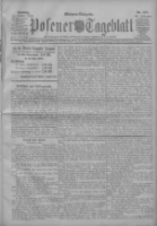 Posener Tageblatt 1907.10.29 Jg.46 Nr507