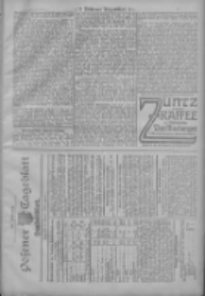 Posener Tageblatt. Handelsblatt 1907.10.12 Jg.46