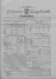 Posener Tageblatt. Handelsblatt 1907.10.16 Jg.46