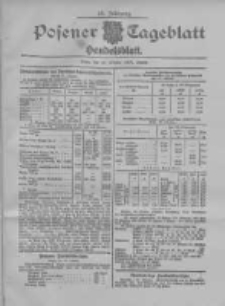 Posener Tageblatt. Handelsblatt 1907.10.18 Jg.46