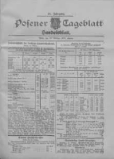Posener Tageblatt. Handelsblatt 1907.10.23 Jg.46