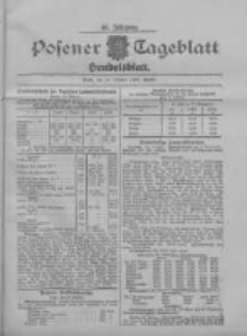 Posener Tageblatt. Handelsblatt 1907.10.24 Jg.46