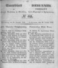Amtsblatt der Königlichen Preussischen Regierung zu Bromberg. 1849.12.28 No.52