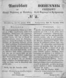 Amtsblatt der K&ouml;niglichen Preussischen Regierung zu Bromberg. 1850.01.11 No.2