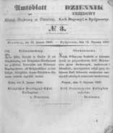 Amtsblatt der K&ouml;niglichen Preussischen Regierung zu Bromberg. 1850.01.18 No.3