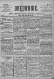 Orędownik: pismo poświęcone sprawom politycznym i spółecznym 1901.01.05 R.31 Nr4