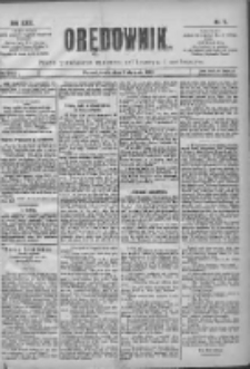 Orędownik: pismo poświęcone sprawom politycznym i sp&oacute;łecznym 1901.01.09 R.31 Nr7