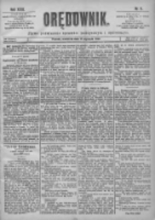 Orędownik: pismo poświęcone sprawom politycznym i sp&oacute;łecznym 1901.01.13 R.31 Nr11